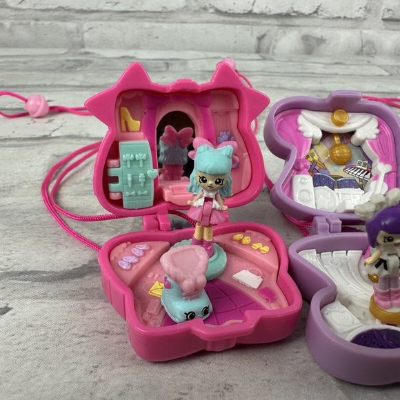 Shopkins Shoppies Lil' Secrets Secret Locket & Playset Lot of 3 - Picture 4 of 6